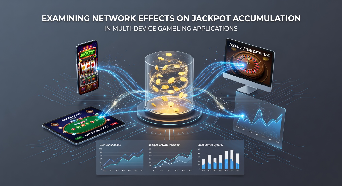 Chart showing jackpot growth trends across connected gambling platforms over time